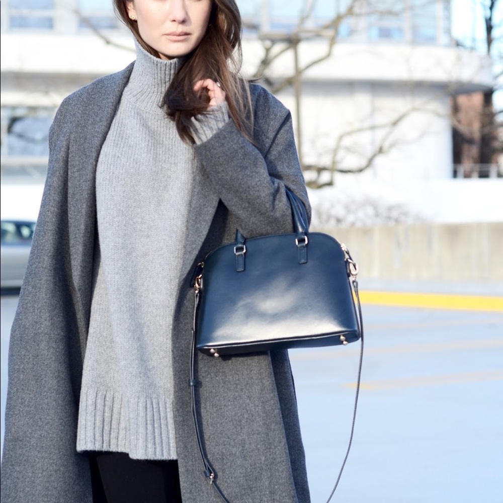 Everlane Cowl Neck Wool-Cashmere Tunic